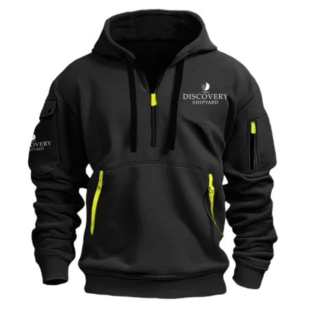 Discovery Yachts Sailing Exclusive Logo Hoodie Half Zipper HOSAI290425A01DISHHZ