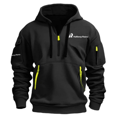 Hallberg-Rassy Sailing Exclusive Logo Hoodie Half Zipper HOSAI290425A01HALHHZ