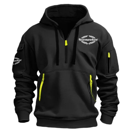Sunseeker Sailing Exclusive Logo Hoodie Half Zipper HOSAI290425A01SUNHHZ