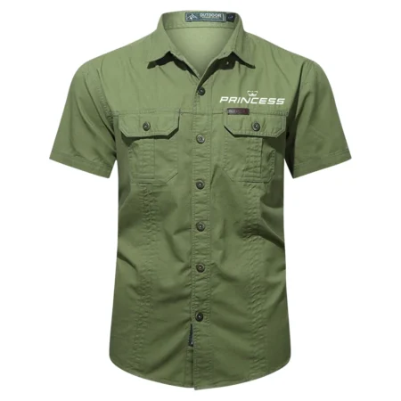Princess Yachts Sailing Exclusive Logo Casual Shirt HOSAI020525A01PRICAS