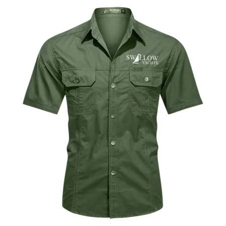 Swallow Yachts Sailing Exclusive Logo Casual Shirt HOSAI020525A01SWACAS