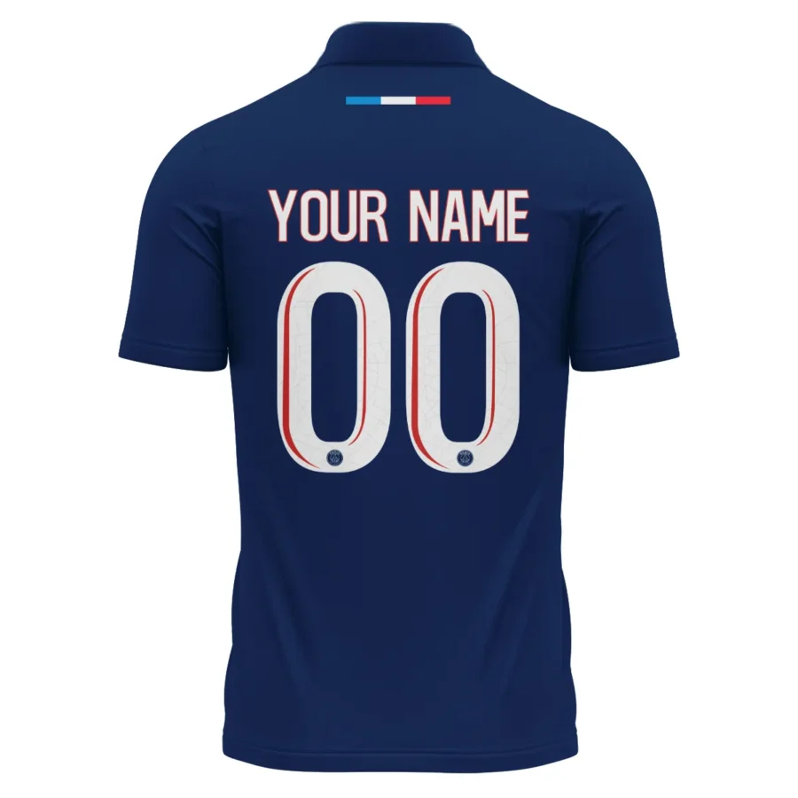 PSG Munich 25 Final Exclusive Logo Polo Shirt QTPSG310525A4-PL - Image 3