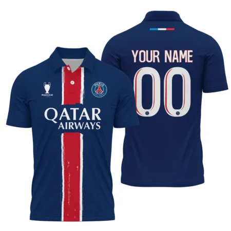 PSG Munich 25 Final Exclusive Logo Polo Shirt QTPSG310525A4-PL