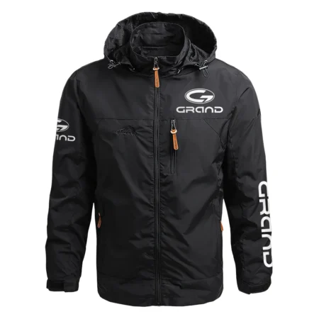 Grand Boats Exclusive Logo Waterproof Outdoor Jacket QTFSEU230525A1GB