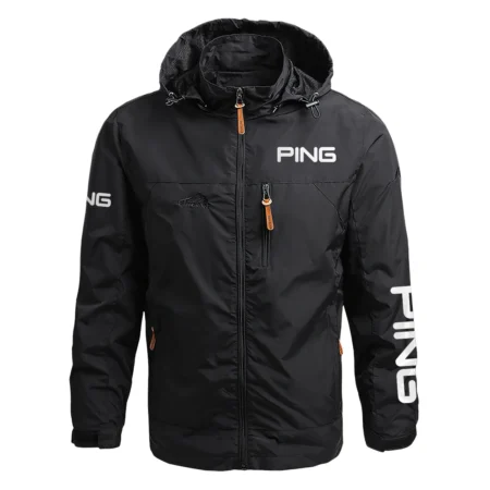Ping Exclusive Logo Waterproof Outdoor Jacket QTGF210525A2PI