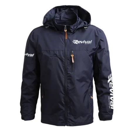 Revival Boats Fishing Exclusive Logo Waterproof Outdoor Jacket HOFS270425AU1RVB