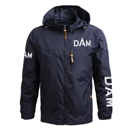 DAM Exclusive Logo Waterproof Outdoor Jacket QTFSEU230525A1DAM