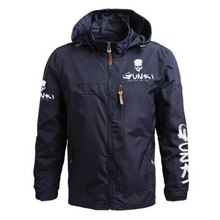 Gunki Exclusive Logo Waterproof Outdoor Jacket QTFSEU230525A1GUN