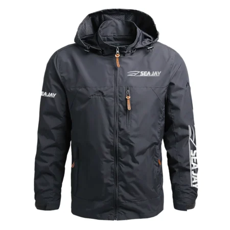 Sea Jay Fishing Exclusive Logo Waterproof Outdoor Jacket HOFS270425AU1SJB