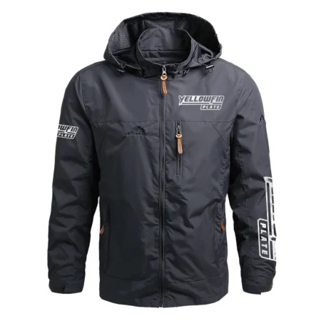 Yellowfin Plate Fishing Exclusive Logo Waterproof Outdoor Jacket HOFS270425AU1YPB