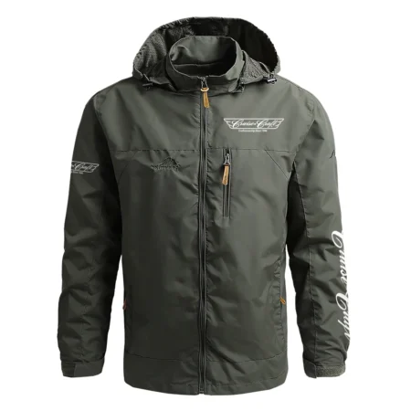 CruiseCraft Exclusive Logo Waterproof Outdoor Jacket QTFS270425AU1CCB