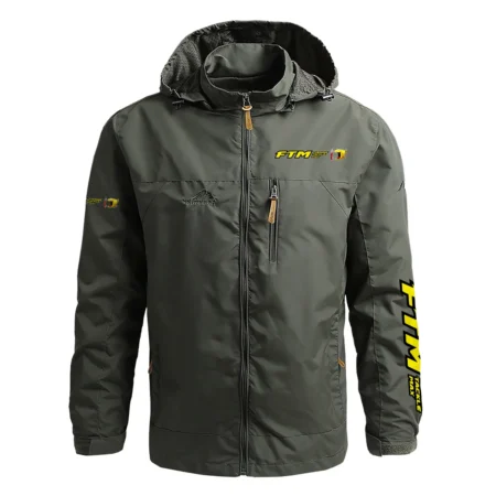 FTM Exclusive Logo Waterproof Outdoor Jacket QTFSEU230525A1FTM