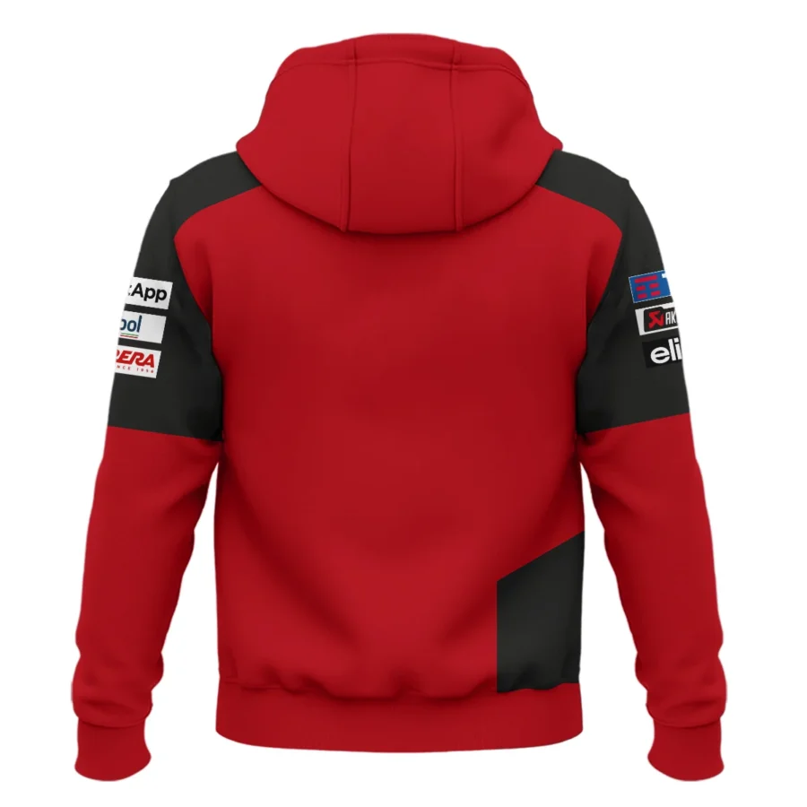 Ducati Lenovo Team Exclusive Logo Zipper Hoodie QTMTGP140525A1-ZHD - Image 3