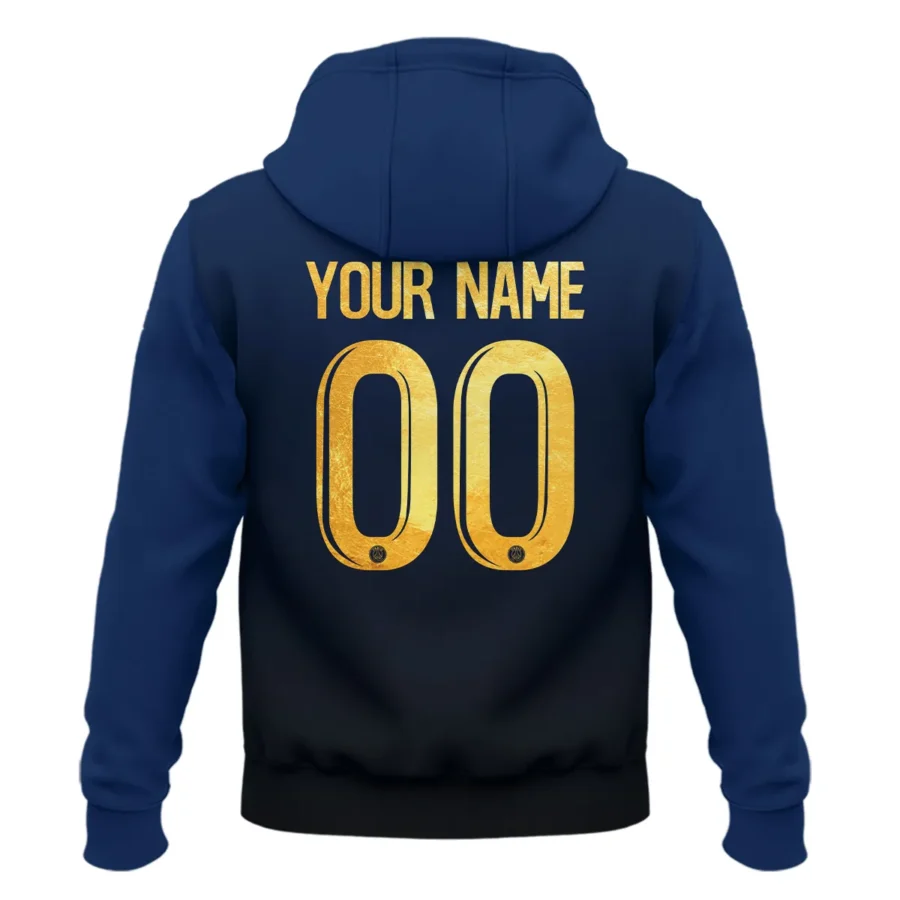 PSG Exclusive Logo Zipper Hoodie QTPSG310525A5-ZHD - Image 3