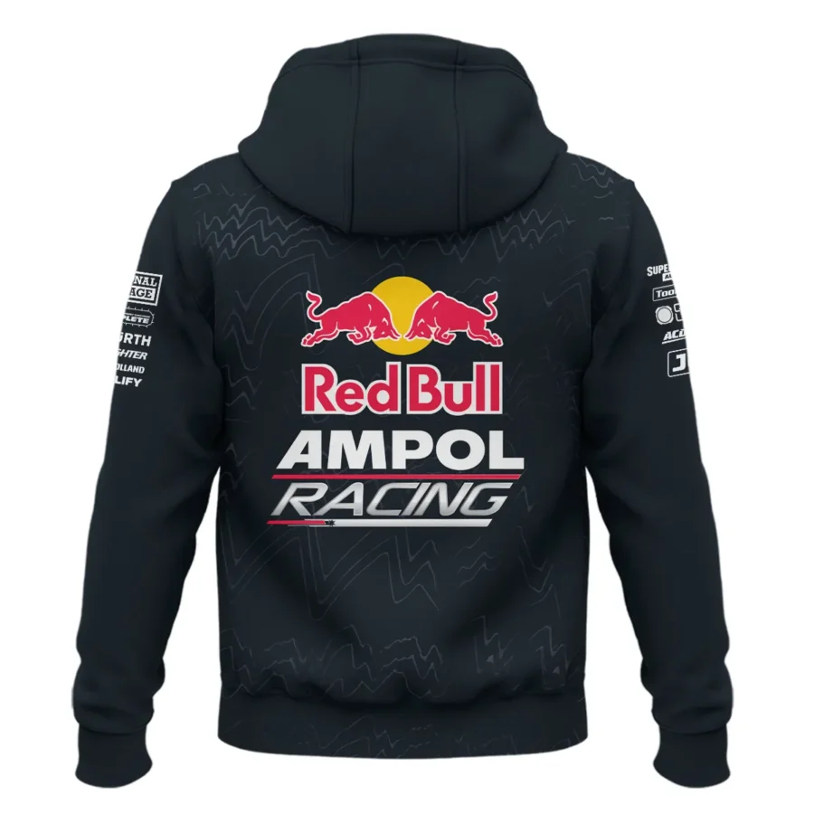 Red Bull Ampol Racing Exclusive Logo Zipper Hoodie QTRB140525A1-ZHD - Image 3