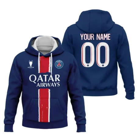 PSG Munich 25 Final Exclusive Logo Hoodie QTPSG310525A4-HD