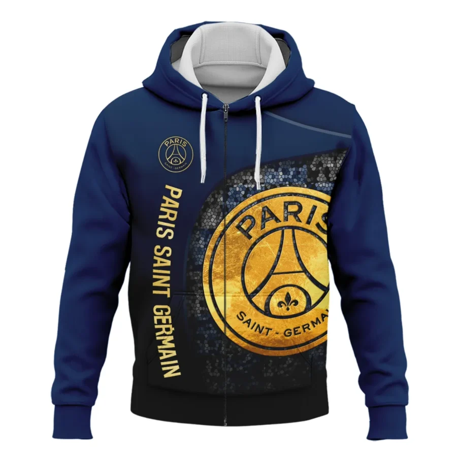 PSG Exclusive Logo Zipper Hoodie QTPSG310525A5-ZHD - Image 2