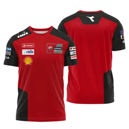 Ducati Lenovo Team Exclusive Logo T-shirt QTMTGP140525A1-TS
