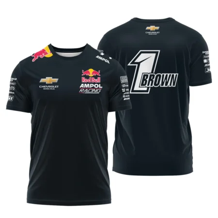 Will Brown Red Bull Ampol Racing Exclusive Logo T-shirt QTRB140525A4-TS