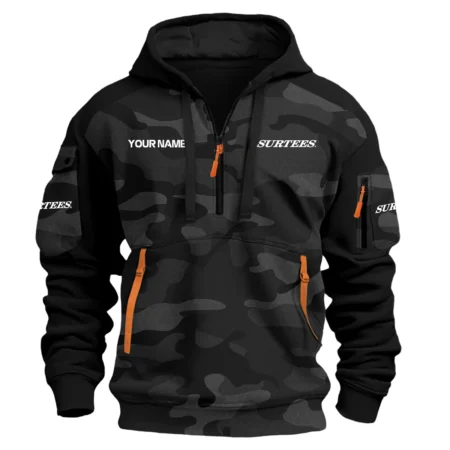 Surtees Exclusive Logo Hoodie Half Zipper Fishing QTFS200525A3SUB