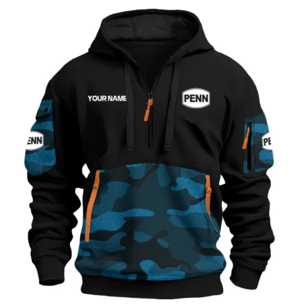 Penn Fishing Exclusive Logo Hoodie Half Zipper Fishing QTFS200525A2PES
