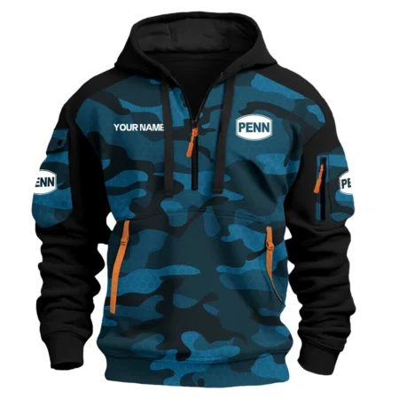 Penn Fishing Exclusive Logo Hoodie Half Zipper Fishing QTFS200525A3PES