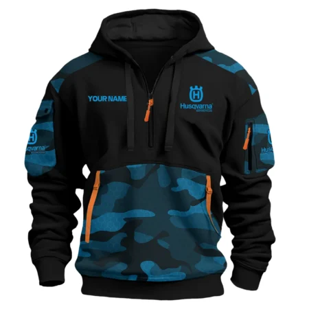Husqvarna Motorcycles  Exclusive Logo Hoodie Half Zipper QTMT160525A2HUS
