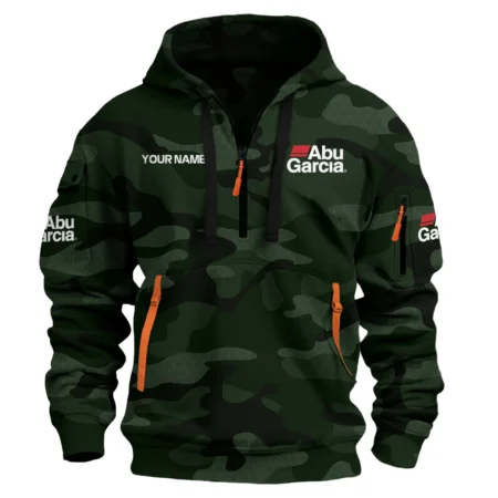 Abu Garcia Exclusive Logo Hoodie Half Zipper Fishing QTFS200525A1AG