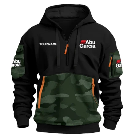 Abu Garcia Exclusive Logo Hoodie Half Zipper Fishing QTFS200525A2AG