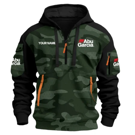 Abu Garcia Exclusive Logo Hoodie Half Zipper Fishing QTFS200525A3AG