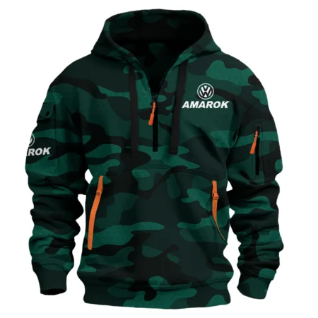 Volkswagen Amarok Ute Exclusive Logo Hoodie Half Zipper QTUT160525A1VA