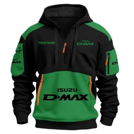 Isuzu D-MAX Ute Exclusive Logo Hoodie Half Zipper QTUT160525A2ID