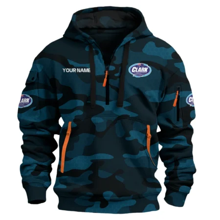 Clark Aluminium Boats Exclusive Logo Hoodie Half Zipper Fishing QTFS200525A1CAB