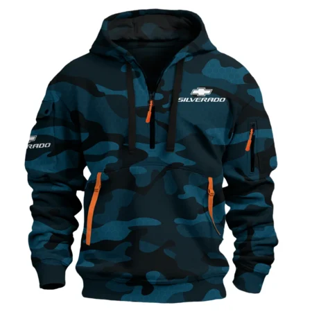 Chevrolet Silverado Ute Exclusive Logo Hoodie Half Zipper QTUT160525A1CS