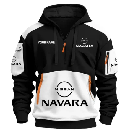 Nissan Navara Ute Exclusive Logo Hoodie Half Zipper QTUT160525A2NNA