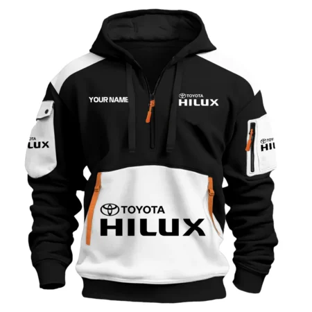 Toyota Hilux Ute Exclusive Logo Hoodie Half Zipper QTUT160525A2TH