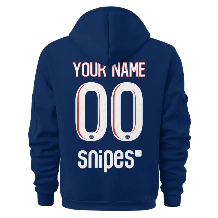 PSG Exclusive Logo Hoodie Half Zipper QTPSG310525A1-HDF - Image 3