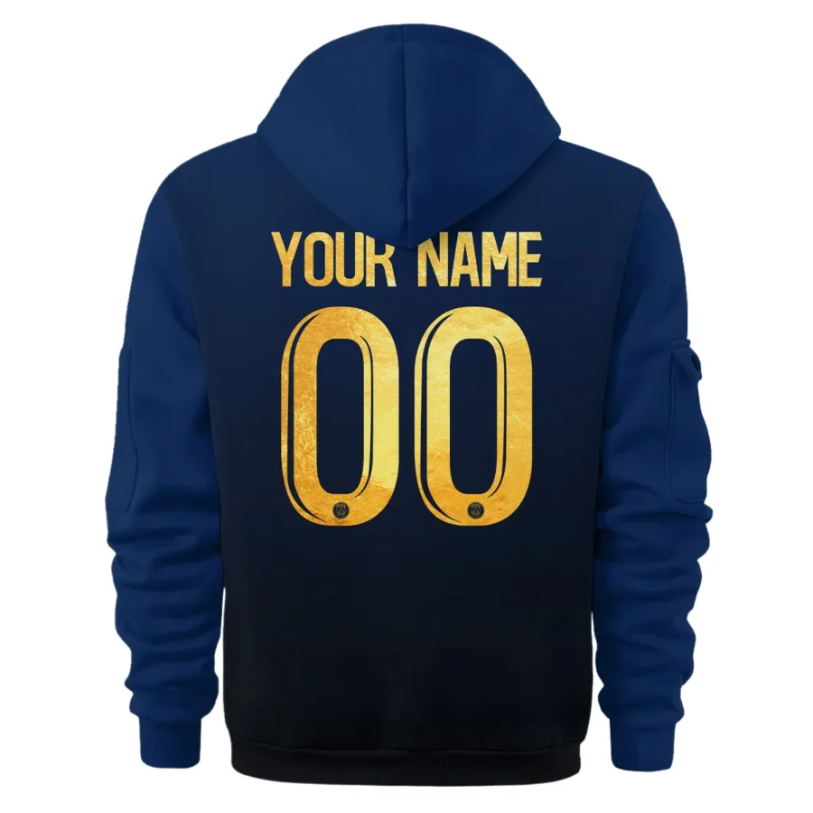 PSG Exclusive Logo Hoodie Half Zipper QTPSG310525A5-HDF - Image 3