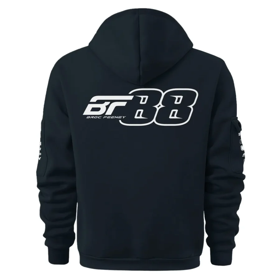Broc Feeney Red Bull Ampol Racing Exclusive Logo Hoodie Half Zipper QTRB140525A3-HDF - Image 3