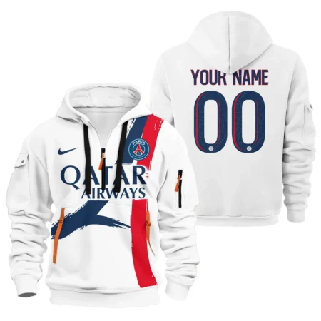 PSG Exclusive Logo Hoodie Half Zipper QTPSG310525A2-HDF