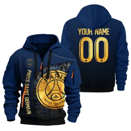 PSG Exclusive Logo Hoodie Half Zipper QTPSG310525A5-HDF