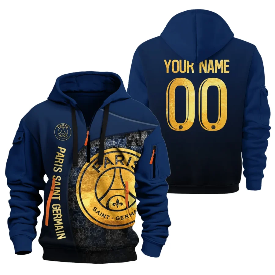 PSG Exclusive Logo Hoodie Half Zipper QTPSG310525A5-HDF