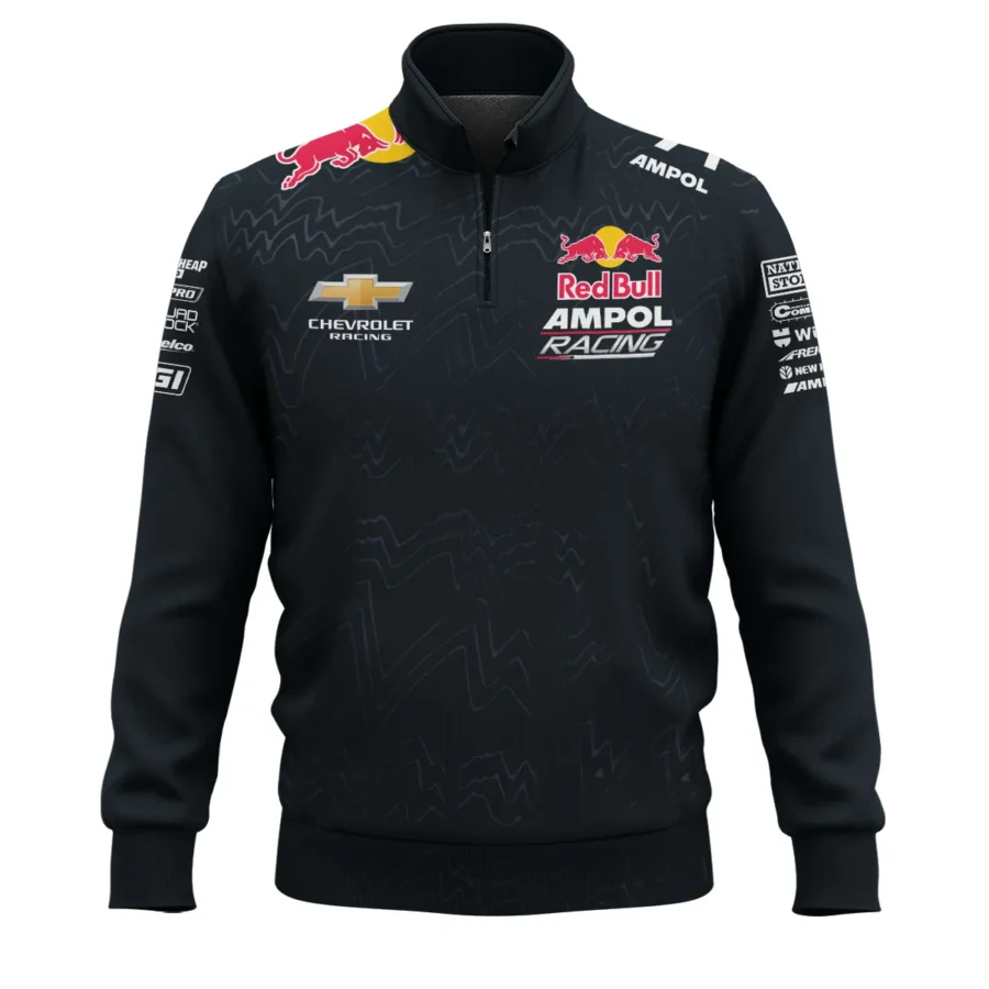 Red Bull Ampol Racing Exclusive Logo Quarter-Zip Sweatshirt QTRB140525A1-QTZ - Image 2