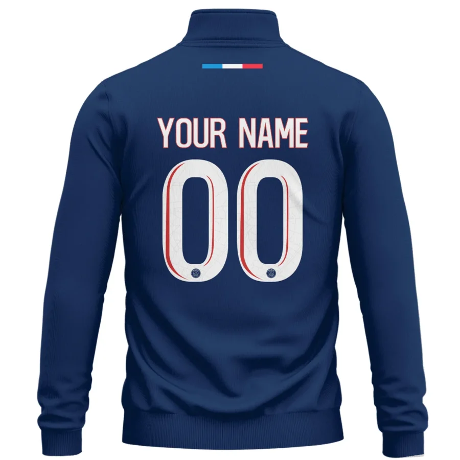 PSG Munich 25 Final Exclusive Logo Quarter-Zip Sweatshirt QTPSG310525A4-QTZ - Image 3