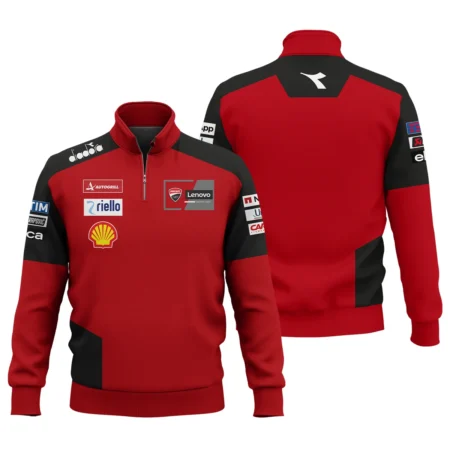 Ducati Lenovo Team Exclusive Logo Quarter-Zip Sweatshirt QTMTGP140525A1-QTZ