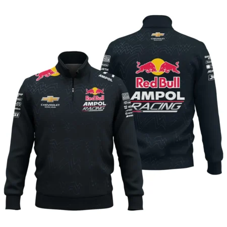 Red Bull Ampol Racing Exclusive Logo Quarter-Zip Sweatshirt QTRB140525A1-QTZ