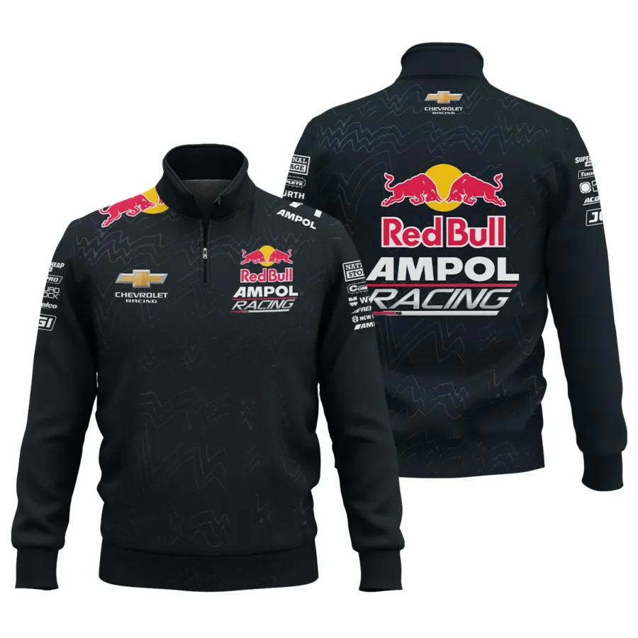Red Bull Ampol Racing Exclusive Logo Quarter-Zip Sweatshirt QTRB140525A1-QTZ