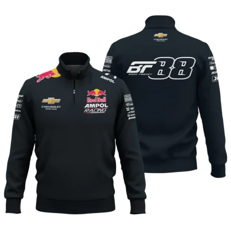Broc Feeney Red Bull Ampol Racing Exclusive Logo Quarter-Zip Sweatshirt QTRB140525A3-QTZ