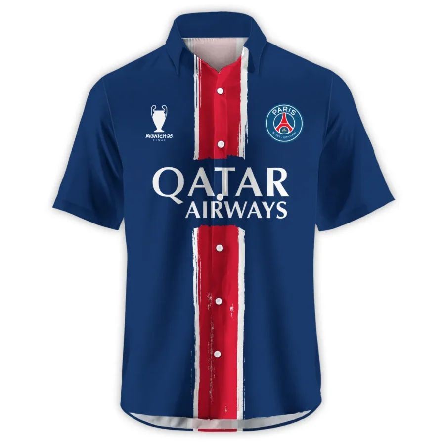 PSG Munich 25 Final Exclusive Logo Hawaiian Shirt QTPSG310525A4-HW - Image 2