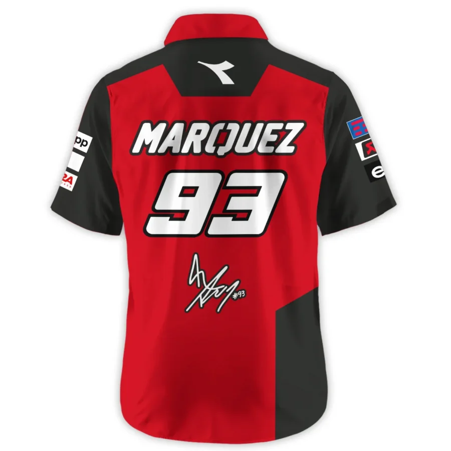 Marc Márquez Ducati Lenovo Team Exclusive Logo Hawaiian Shirt QTMTGP140525A2-HW - Image 3